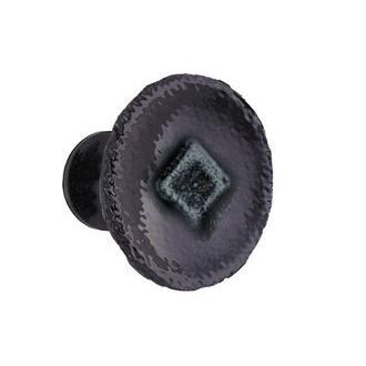 Smedbo B086 1 1/8 in. Knob in Wrought Iron from the Classic Collection